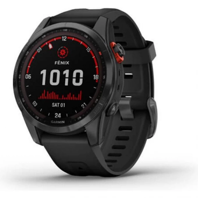 Часы GARMIN FENIX 7S SOLAR SLATE GRAY WITH BLACK BAND 11159 Часы GARMIN FENIX 7S SOLAR SLATE GRAY WITH BLACK BAND 11159