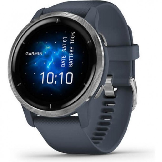 Часы GARMIN VENU 2 BLACK WITH SLATE HARDWARE 010-02173-04 Часы GARMIN VENU 2 BLACK WITH SLATE HARDWARE 010-02173-04