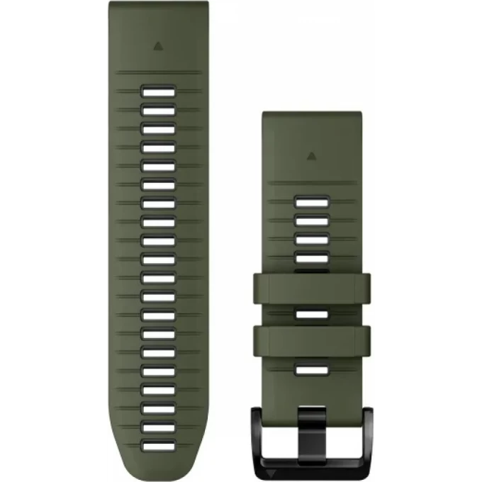 Ремешок для смарт часов GARMIN QUICKFIT 26 WATCH BANDS MOSS/GRAPHITE SILICONE 11473 Ремешок для смарт часов GARMIN QUICKFIT 26 WATCH BANDS MOSS/GRAPHITE SILICONE 11473