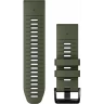 Ремешок для смарт часов GARMIN QUICKFIT 26 WATCH BANDS MOSS/GRAPHITE SILICONE 11473