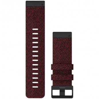 Ремешок для смарт часов GARMIN QUICKFIT 26MM BAND HEATHERED RED NYLON
