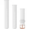Ремешок GARMIN QUICK RELEASE BAND 20MM WHITE/ROSE GOLD