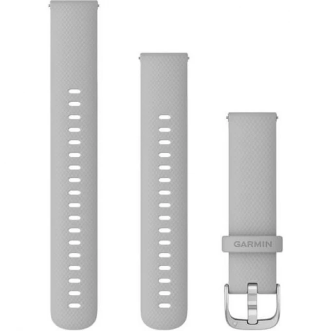 Ремешок GARMIN QUICK RELEASE BANDS (18 MM) MIST GREY WITH SILVER HARDWARE 11654 Ремешок GARMIN QUICK RELEASE BANDS (18 MM) MIST GREY WITH SILVER HARDWARE 11654