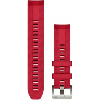 Ремешок GARMIN QUICKFIT 22 для MARQ/MARQ (Gen 2) цвета красная плазма, силиконовый