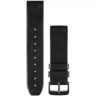 Ремешок GARMIN QUICKFIT 22MM BAND PERFOR BLACK LEATHER 10131