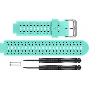 Ремешок сменный для GARMIN FORERUNNER 230/235/630 (голубой/черный) Ремешок сменный для GARMIN FORERUNNER 230/235/630 (голубой/черный)