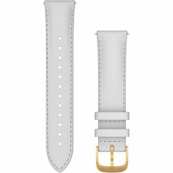 Ремешок сменный для GARMIN VIVOMOVE, LUXE, LEATHER, GOLD, WHITE 010-12924-28 Ремешок сменный для GARMIN VIVOMOVE, LUXE, LEATHER, GOLD, WHITE 010-12924-28