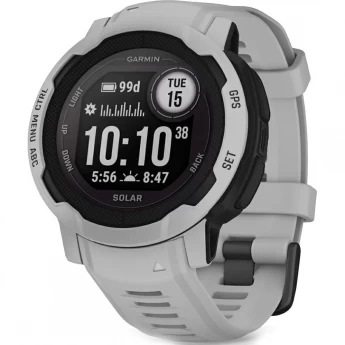Смарт-часы GARMIN INSTINCT 2 SOLAR дымчастые серые